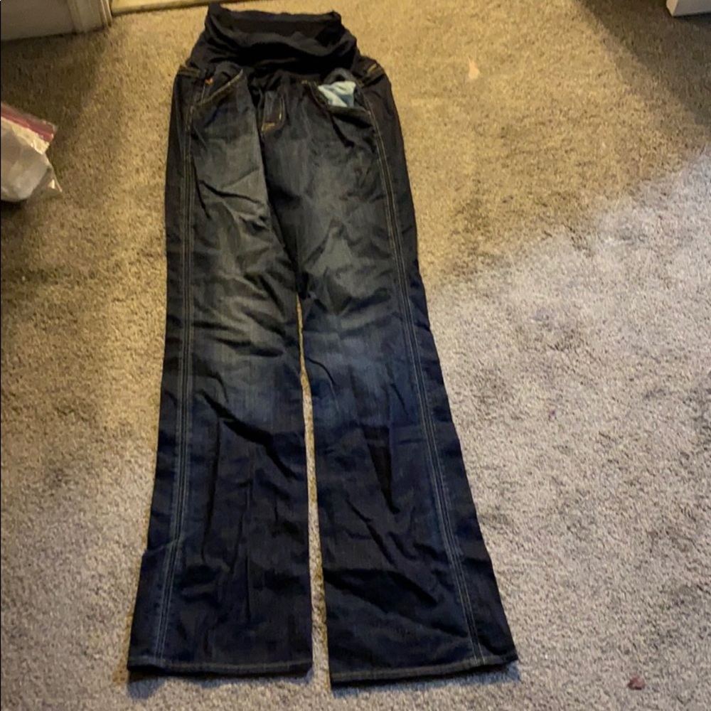 Maternity boot cut jeans size 31
